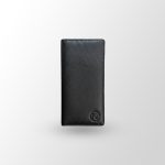 Genuine Grain Leather Long Zipper Wallet - Image 2