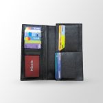 Multiple cash chamber Long wallet for Men