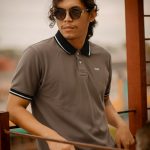 Mizala Trendy PK Fabric Polo T- Shirt for Men - Brown