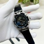 Premium Hublot Geneve Watch | Silver Black