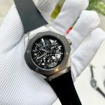 Premium Hublot Spider Watch | Silver Black