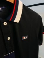 Fila PK Fabric Polo T- Shirt for Men - Black - Image 3