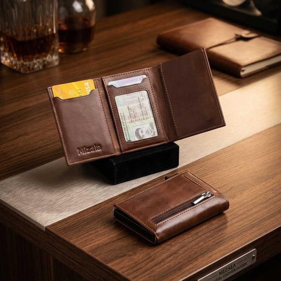 1785752786950~3.jpg Classic Leather Machine SmartVault Pro wallet - Image 1